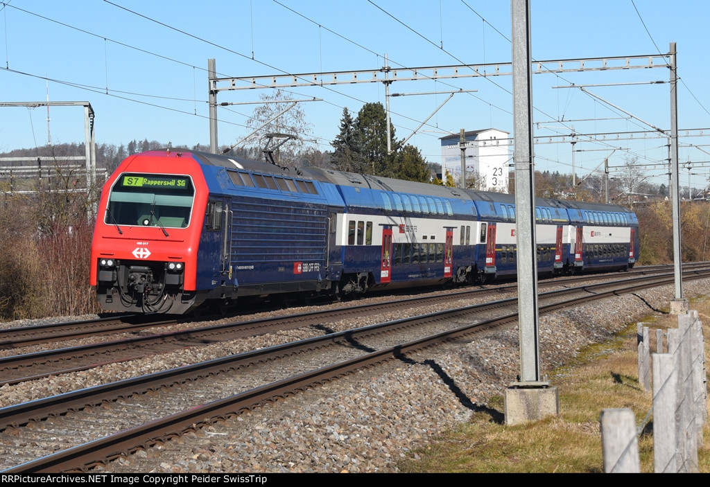 SBB revision double-decker shuttle train